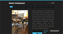 Desktop Screenshot of modern-underground.com